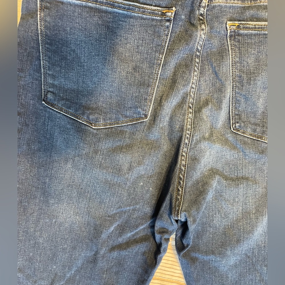 Jcrew Button Front Skills Jeans With Raw Hem - image 3